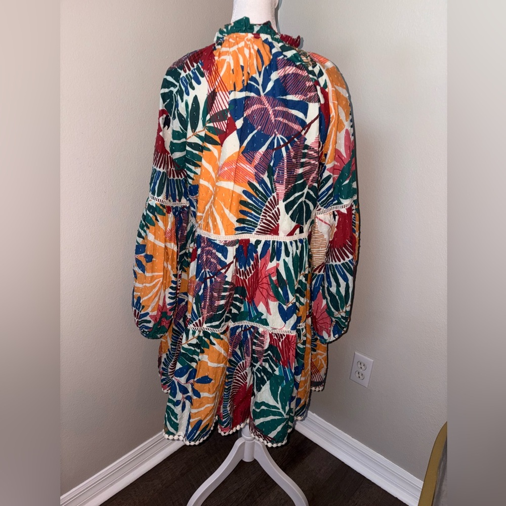 Farm Rio Macaw Mini Dress - Picture 5 of 8